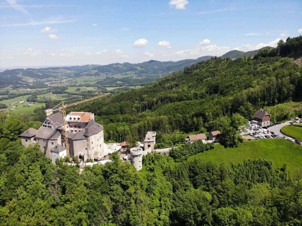 Готель Burg Plankenstein Texing Екстер'єр фото