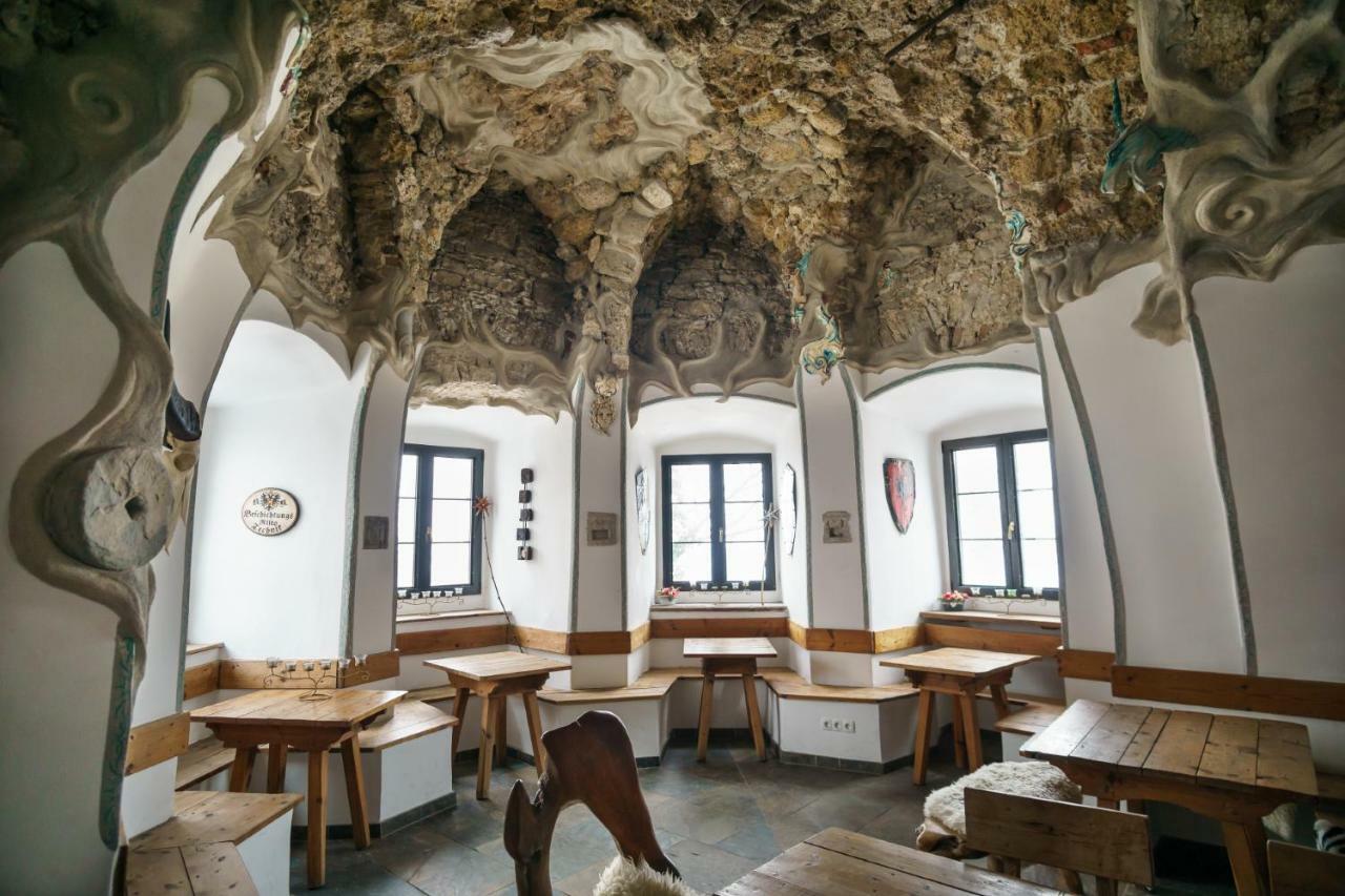 Готель Burg Plankenstein Texing Екстер'єр фото
